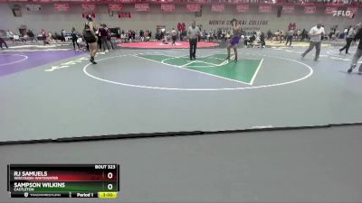 184 lbs Quarterfinal - Sampson Wilkins, Castleton vs Rj Samuels, Wisconsin-Whitewater