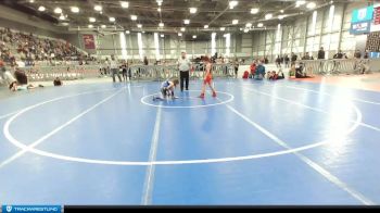 84 lbs Semifinal - Ryan Wardlaw, Idaho vs Gracelynn Watts, Eatonville Cruisers Wrestling