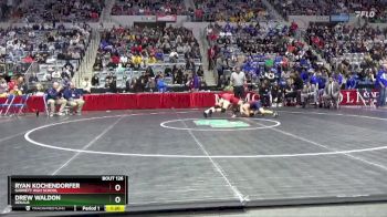 126 lbs Quarterfinal - Drew Waldon, Dekalb vs Ryan Kochendorfer, Garrett High School