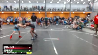 85 lbs Quarterfinal - Brody Grace, JET vs Zech Ashby, Hard Rock Rams