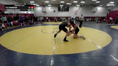 167 lbs Cons. Round 4 - T.J. Chandler, Amador Valley vs Christian Taovil, Granada