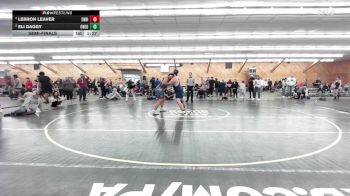 285 lbs Semifinal - Lebron Leaver, Endicott vs Eli Daggy, Oneonta