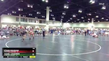 145 lbs Round 4 (6 Team) - Ethan Maughan, Eaglecrest Raptors vs Daniel Loughren, LG Braves Garrnet