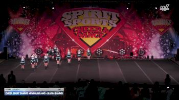Cheer Sport Sharks Newfoundland - Blush Sharks [2026 L1 Youth Day 1] 2026 Spirit Sports Myrtle Beach Nationals