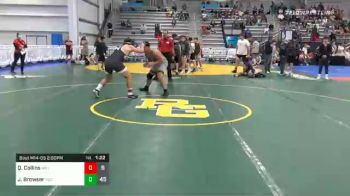 195 lbs Prelims - Quinn Collins, Militia Wrestling Club vs Jaden Browser, Indiana Flash