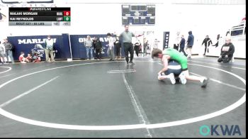 85 lbs Rr Rnd 3 - Malaki Morgan, Marlow Outlaws vs Kai Reynolds, Lawton Legends Youth Wrestling