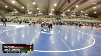 100 lbs Cons. Round 4 - Daxton Crane-Bell, Team Action Wrestling Club-A vs Max DeFries, Lathrop Youth Wrestling Club-AAA