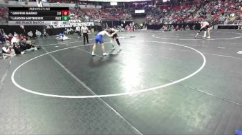 D2-175 lbs 3rd Place Match - Landon Heitmeier, Portage vs Griffin Marko, Saint Croix Falls