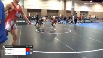 152 lbs Semifinal - Roberto Padilla, Apex vs Zach Kwaja, Vougar's Honors Wrestling