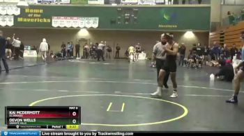 132 lbs Cons. Round 5 - Kai McDermott, El Dorado vs DEVON WELLS, Granite Hills