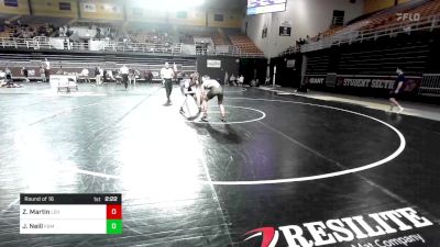 157 lbs Round Of 16 - Zac Martin, Lehigh vs Jake Neill, F&M