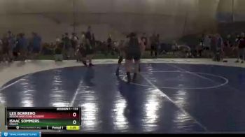 173 lbs Champ. Round 1 - Lex Borrero, Region Wrestling Academy vs Isaac Sommers, Eagles