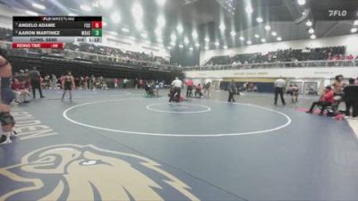 133 lbs 1st Place Match - Carlos Melgoza, Fresno City College vs Jose Molina, Victor Valley College