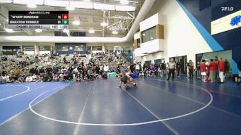 144 lbs Champ. Round 1 - Wyatt Bingham, Pleasant Grove vs Braxton Trimble, West Field