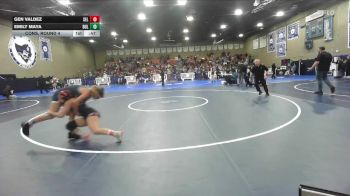 115 lbs Cons. Round 4 - Emily Maya, Bullard vs Gen Valdez, Selma