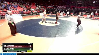 1A 215 lbs Champ. Round 1 - Kaleb Abney, Chicago (Phoenix Military Academy) vs Nolen Yeary, Stanford (Olympia)