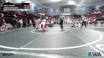 96 lbs Rr Rnd 1 - Cooper Johnson, Raw Wrestling Club vs Jackie Allen, Collinsville Cardinal Youth Wrestling