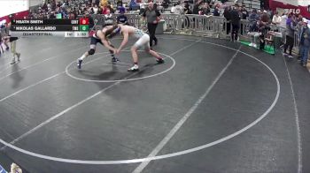 175 lbs Quarterfinal - Nikolas Gallardo, The Meadows School vs Heath Smith, Centennial