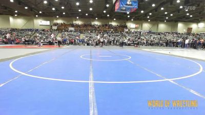 85 lbs Consi Of 16 #2 - Calvin Averett, Red Devil Mat Club vs Justin Rosiak, Mad Dawg Wrestling Club