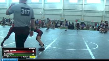 120 lbs Round 9 (10 Team) - Tyler Ineman, Donahue vs Kason Dill, Bandits