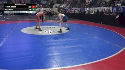 7A 150 lbs Cons. Round 3 - Jack Besse, Hewitt-Trussville vs Max Bell, James Clemens HS