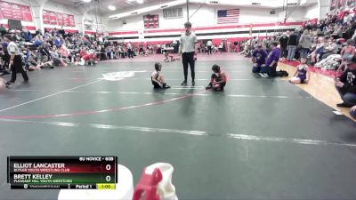 60B Semifinal - Elliot Lancaster, Butler Youth Wrestling Club vs Brett Kelley, Pleasant Hill Youth Wrestling