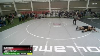 150 lbs Quarterfinal - Logan McNally, Wasatch vs Gus Higgins, Mountain View