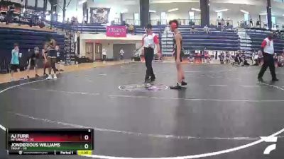 125 lbs Finals (8 Team) - Jonderious Williams, Troup vs AJ FURR, MF Savages