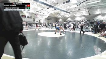 142 lbs Cons. Round 4 - Noah Gaxiola, Gaxiola Wrestling vs Madden Martinez, Clark