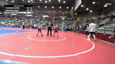 55 lbs Cons. Round 1 - Beckham Limon, Conway Wrestling Club vs Hawkins Haynes, Panther Youth Wrestling-CPR