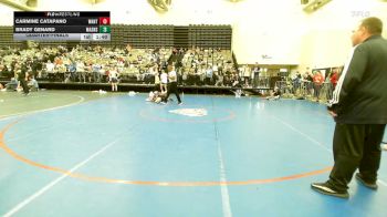 102-I lbs Quarterfinal - Carmine Catapano, Wantagh vs Brady Genard, Mat Assassins