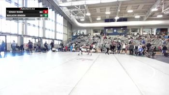157 lbs Champ. Round 2 - Jonah Ware, Wasatch vs Malachi Jensen, Fremont