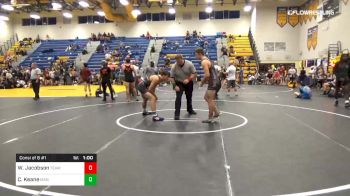 170 lbs Consi Of 8 #1 - Will Jacobson, Team Kombat vs Colby Keane, Manatee