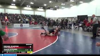 174 lbs Semis & 3rd Wb (16 Team) - Michael Scarponi, Doane University vs Mason McDaniel, Life University