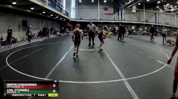 76 lbs Round 4 (10 Team) - Griffin Doroshenko, Mat Assassins vs Cael O`Connell, Doughboy
