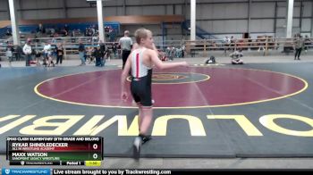 84 lbs Quarterfinal - Maxx Watson, Sandpoint Legacy Wrestling vs Rykar Shindledecker, All In Wrestling Academy