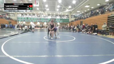 150 lbs Quarterfinal - Landon Nelms, Carlsbad vs Luke Wyborney, Saint Augustine