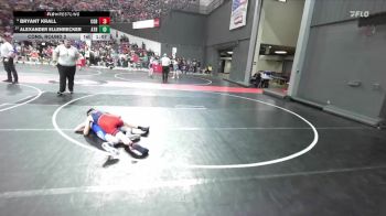 105 lbs Cons. Round 2 - Alexander Ellenbecker, Athens vs Bryant Krall, Spencer Columbus