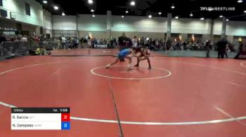 126 lbs Consolation - Rafael Garcia, US Territory vs Nicolas Dempsey, Warrior Wrestling Club