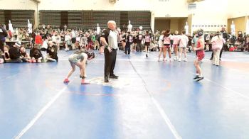 65 lbs Rr Rnd 3 - Maeve Fernald, NewWhale Pink - Girls vs Rylynn Costello, Sassy Lassies FIWC - Girls