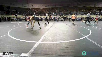 125 lbs 3rd Place - Payton Patrick, Coweta Tiger Wrestling vs Riley Woods, Salina Wrestling Club