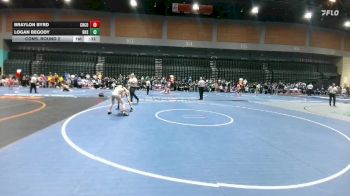 120 lbs Cons. Round 2 - Braylon Byrd, Churchill County vs Logan Begody, Basha
