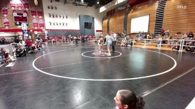 155 lbs Cons. Round 2 - Louella Cornell, Cody vs Jaelah Blackburn, Wyoming Indian