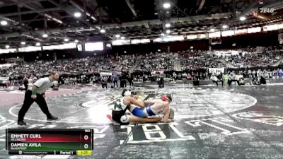160 lbs Champ. Round 1 - Damien Avila, Blackfoot vs Emmett Curl, Hillsboro