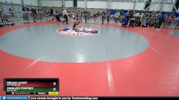 88 lbs Quarterfinal - Peerless Portrey, Big Cat WC vs Urijah Launit, Mat Demon WC