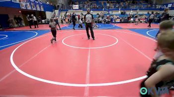 43 lbs Final - Lachlan Forrest, Vinita Kids Wrestling vs Bentlee Egleston, Claremore Wrestling Club