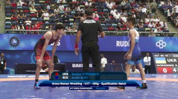 45 kg Qualif. - Rodion Sviridenko, Ukraine vs Arsan Aliev, Russia