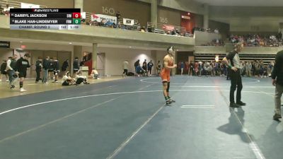 133 Championship Bracket Champ. Round 2 - Blake Han-Lindemyer, Farmington vs Darryl Jackson, Simley