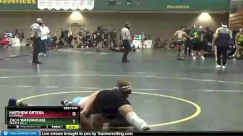 145 lbs Cons. Round 6 - ZACH WATERHOUSE, Granite Hills vs Matthew Ortega, El Dorado