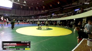 Rookie 6-8 105 Cons. Round 2 - Connor Jackson, Hugo Owens Middle School vs Alexander Dye, Chesapeake